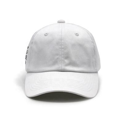 China COMMON 6 Panel Cotton Baseball Cap Sports High Quality Adjustable Unstructured Dad Hats Custom Embroidery Logo for sale