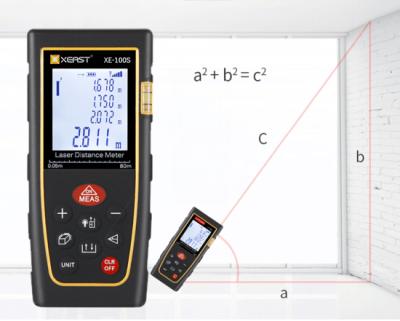 China XEAST 100M Rangefinder Laser Tape Laser Distance Meter XE-100S XE-100S Rangefinder for sale