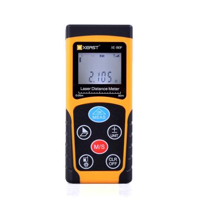 China 2019 XEAST ITEM XE-100P HOT SELLING Laser Distance Meter Rangefinder 119*50*29mm for sale