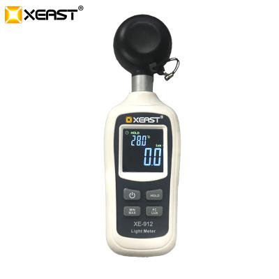 China XEAST 2021 Hot Sales Mini Cheap Price Factory Digital Light Lux Meter Luminous Light Intensity Tester XE-912 XE-912 for sale