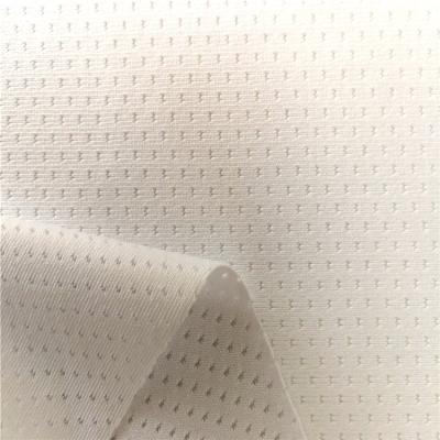 China High Quality Anti Pill Stretch Sports Clothing Fabric Breathable Spandex Medium Weight Mesh Fabric for sale