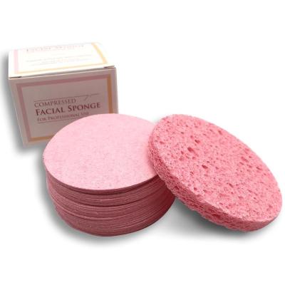 China Customized Viable Forms Wood Pulp Cellulose Sponge Cellulose Sponge Cellulose Sponge Facial Cleaning Compressed Expanding Magic Pad for sale