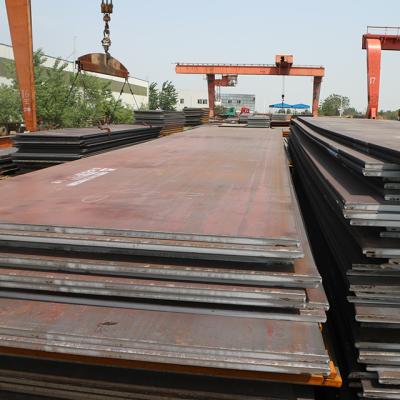 China Bridge plate/construction plate manufacturer carbon steel plate hot rolled iron sheet plate 25mm thick steel plate ASTM A36 ss400 q235 for sale