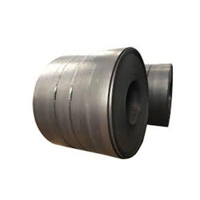 China Mechanical Engineering Ss400 Q235 Q345 Black Carbon Steel Steel Hot Dipped Coil For Construction for sale