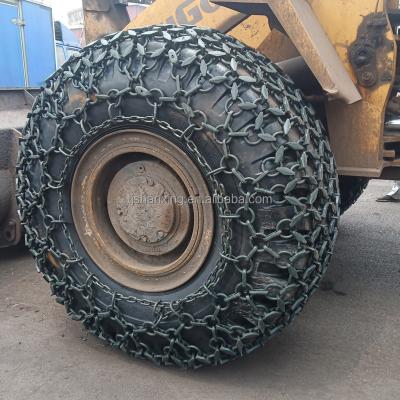 China Factory Steel 35/65-33 HRC60 Increased Tire Protection Chains for sale