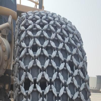 China Chinese Brand Anti Skid Chain Tire Loader Acid Resistance Brand Industrial Snow Chain for sale