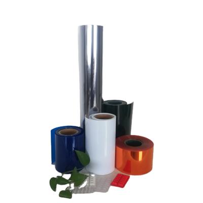 China PVC Moisture Proof Plastic Film Sheet Roll Clear PVC Rigid Film For Thermoforming for sale