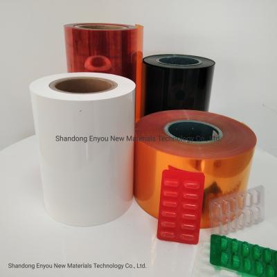 China Thermoforming / Blister / Printing of Medicine Grade PVC Sheet PVC Material for Capsule Tablet Packaging for sale