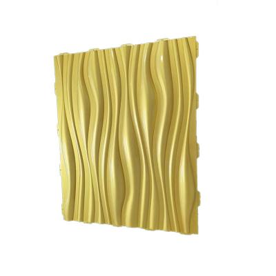 China Waterproof+ECO-Friendly+Easy install bamboo wall cleanroom system wpc fiber wall 3d panel cladding wood interior panels bamboo wall sandwich panels for sale