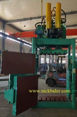 China Vertical Wool Bale Packer Press Machine wool baler press machine baler pressing machine for sale