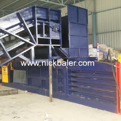 China Hand Baling Machine Horizontal Press for sale