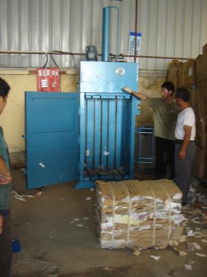 China NK50A China Waste Paper Baler for sale,Vertical baling machine,Hydraulic Press Machine for sale