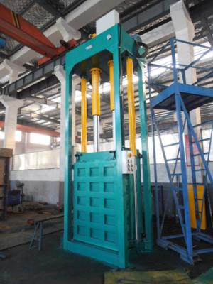 China 80LT Used Clothing baler for sale,Used clothes baling Press,Textile baling machines for sale