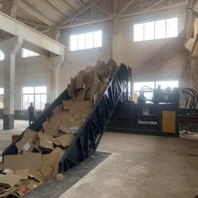 China office paper hydraulic compactor,office paper bale compactor for sale