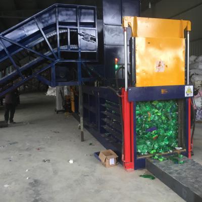 China Plastic Bottles Wire Baler，Plastic Bottles Wire Baling Machine for sale