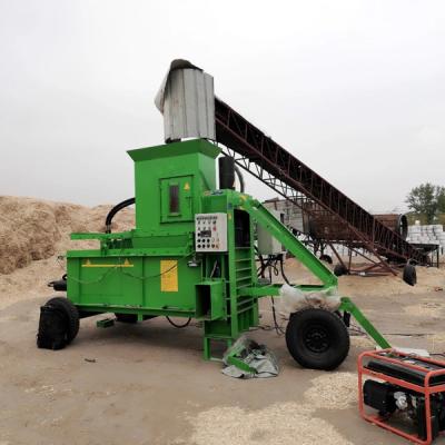 China Silage Plastic Hydraulic Bale Press，Silage Plastic Packing Machine for sale