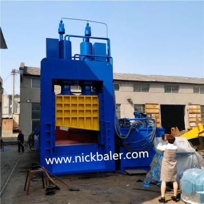 China Heavy waste hydraulic shears pressing equipment of scrap steel baler for steel aluminum for sale