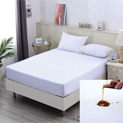 China Waterproof 3D Air Fabric Cooling Mattress Pad Cover 100% Waterproof Mattress Protector for sale