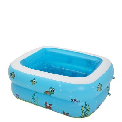 China Family Home Pool Thickened Bubble Bottom PVC Above Ground Inflatable Home Set Easy Heat Insulation Family Use Kids Swimming Pool Piscina for sale