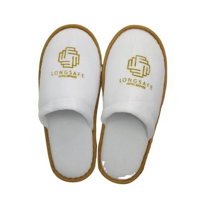 China Narrow Toe Hotel Slipper Custom High End Luxury Washable Disposable SPA Hotel Slippers for sale