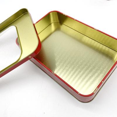 China Food OEM Customized Metal Tin Cans Tin Cans Containers Chocolate Storage Metal Tin Cans Containers for sale