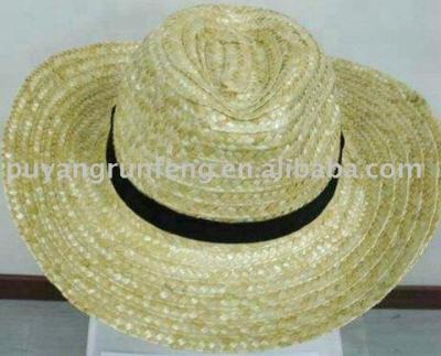 China Striped Cowboy Hat for sale