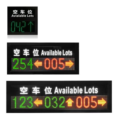 China Indoor Indoor LED Display RS485 Interface For Parking Wayfinding System for sale