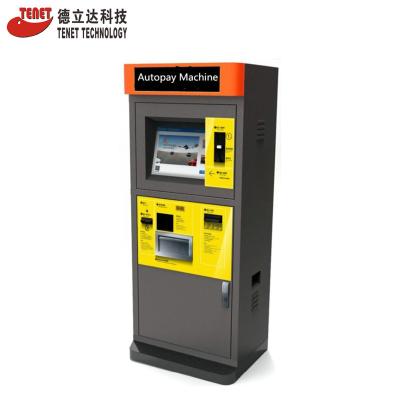 China Automatic payment for parking system self-service autopay kiosk for parking access control for sale