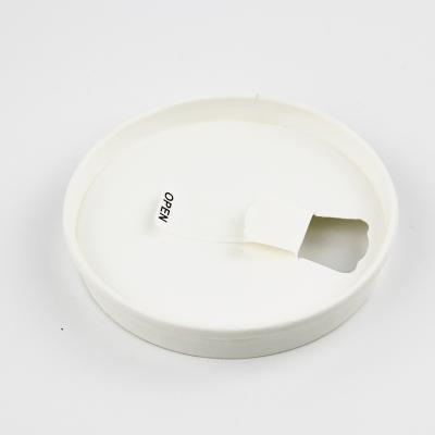 China Disposable Paper Coffee Cups Lids Paper Cover For 8oz 12oz 16oz 20oz for sale