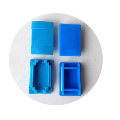 China Commercial buildings hot sale for steel aluminum tube end cap fittings molding curved plastic end cap enclosing for sale