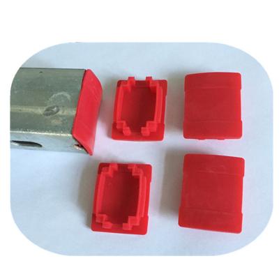 China Best Selling Commercial Buildings Plastic End Caps For Channel Custom Parts Equipment Curved Plastic End Cap for sale