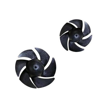 China Exterior Custom Plastic Processing Parts Motor Air Conditioning Fan Blade Custom Axial Fan Blade for sale