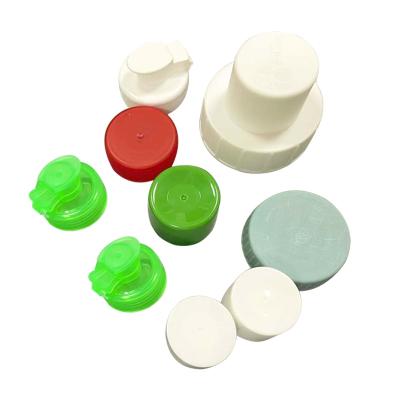 China Non Spill Plastic Cosmetic Packaging Plastic Flap Screw Cap Plastic Cap for sale