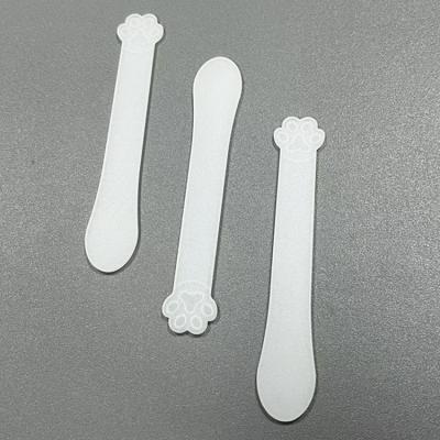 China Sustainable Environmentally Friendly Degradable Custom Logo Plastic Ice Cream Ice Cream Stick for sale