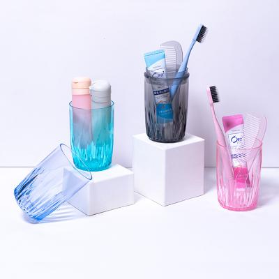 China Simple Design Viable Portable Travel Mugs Toothbrush Gargle Cup Washing Cup for sale