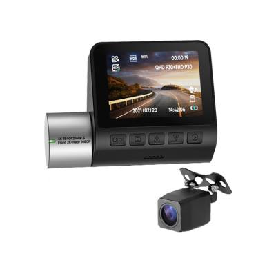 China NIGHT VISION V50 dual dash cam 4k dashcam car dvr front and rear dual lens dash cam wifi a800s 4k dual nits dash cam for sale