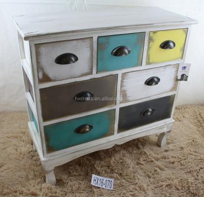 China Living Room Cabinet Furniture Vintage Age Dry Vanity Cabinet For Living Room for sale