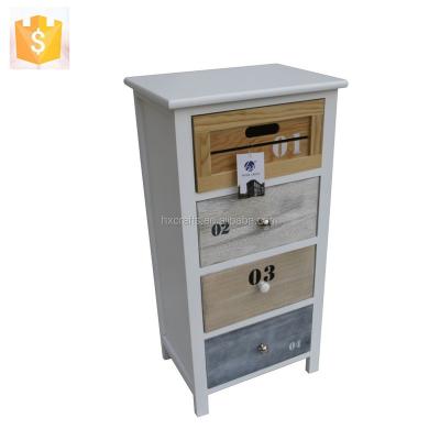 China French Shabby Chic Rustic Solid Wood Master Cabinet Wooden Furniture for sale