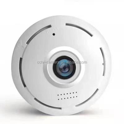 China Human Motion Tracking TF Card & Cloud Storage Hot Spot & Two Way Audio Connection 720P 1mp V380 Wifi Pro Fisheye IP Panoramic Camera for sale