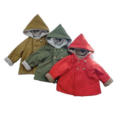 China Anti-wrinkle Winter High Quality Children's Korean Style Children's Winter College Jackets 2021 à venda