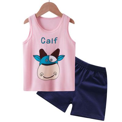 Chine Custom Made Children's Pajamas Sleepwear Boys And Girls Children Summer Clothing High Quality Cotton Breathable Pajamas à vendre