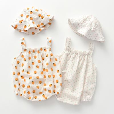 China Cotton Factory Sales Baby Romper Suspender Triangle Bag Cotton Baby Clothes Summer Hot Baby Clothes for sale