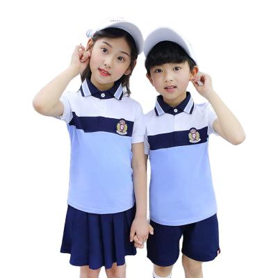 China High quality school school uniform suit for primary and summer high school students zu verkaufen