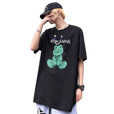 China Wholesale High Quality Cheap Mens Clothing Custom Anti-wrinkle Cotton T-shirt Printing T-shirt Men for sale