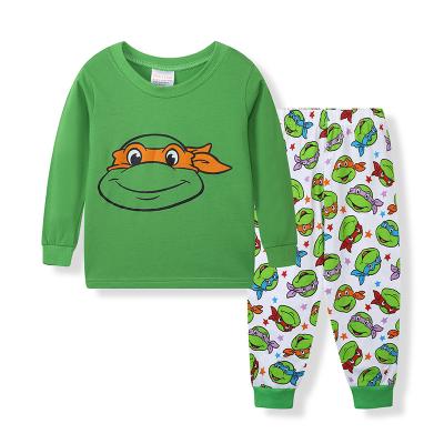 中国 Factory Popular Wholesale Children's Breathable Pajamas Set Cotton Baby Pajamas Long Sleeve 販売のため