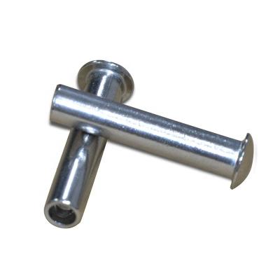 China Stainless Steel Fastener Supplier Brass Half Round Head Aluminum Hollow Rivet for sale