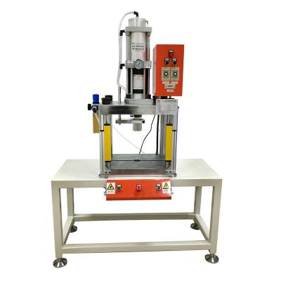 China Metal Sheet JULY Lowest Price Desktop Four Column Bag Air Pneumatic Punching Machine for sale