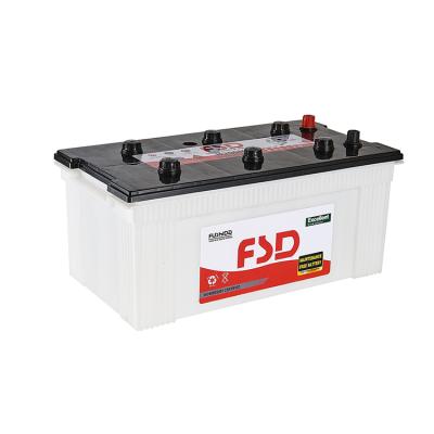 China PP+Pb Dry Charged Auto Truck 150AH Dry Battery for sale