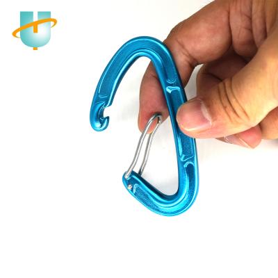 China Wear Resistant Rust Durable D-shape Descent Outdoor Climbing Control Device For Rock Climbing for sale