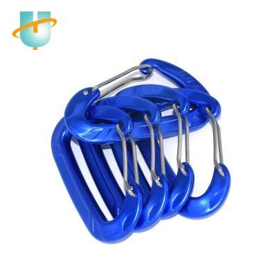 China Hot Sale Rust Wear Resistant Durable Safety Tool Mountaineering 12kN/5KN CE Certified Carabiner for sale